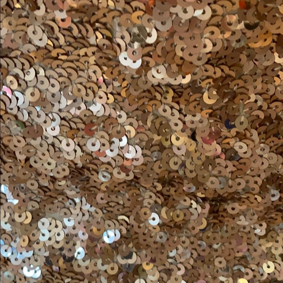 White house black market sequined gold bustiers - Picture 3 of 6